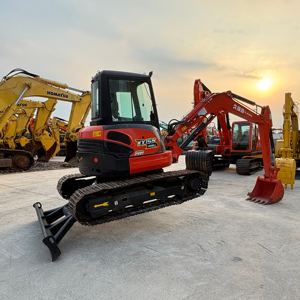 KX155รถขุดขนาดเล็กกบ5ตันจากญี่ปุ่นใช้ KX155มือสอง - Product Image 1