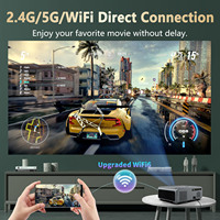 Nouveau projecteur de cinéma maison intelligent 4K E690H 2026, mini projecteur quadricœur Android 9 avec Wi-Fi 5G, LED, vidéo 8K, FHD 1080P