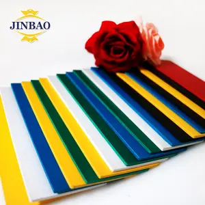 JINBAO — panneau de mousse en pvc de haute densité, en polystyrène imprimable, à jet d'encre, feuille ps, 3mm