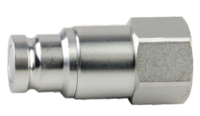Raccord hydraulique en silicone pour tuyau à dégagement rapide, face plate, ISO16028
