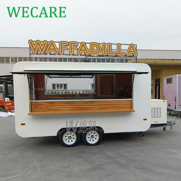 Wecare Commercial Food Van Mobile bar