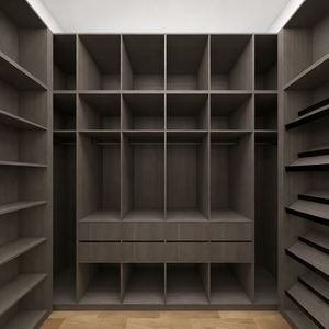BALOM Organiseur de rangement minimaliste sur mesure pour dressing avec étagères à grille, gain de place, armoire étroite - Product Image 4