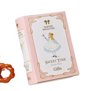 Boîtes à macarons en forme <span class=keywords><strong>de</strong></span> livre à emporter en papier <span class=keywords><strong>au</strong></span> design unique, boîtes à chocolat, boîtes à biscuits, emballage <span class=keywords><strong>de</strong></span> luxe - Product Image 2