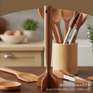 Wooden <b>Meat</b> Tenderizer Manual Kitchen Tool For Beef <b>Poultry</b> Burger Making Size 12cm Hand Wash Only - Product Image 1
