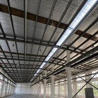Bâtiment préfabriqué en acier à ossature portique de couleur personnalisée pour entrepôt et atelier, Usine de structures en acier à ossature portique de Chongqing