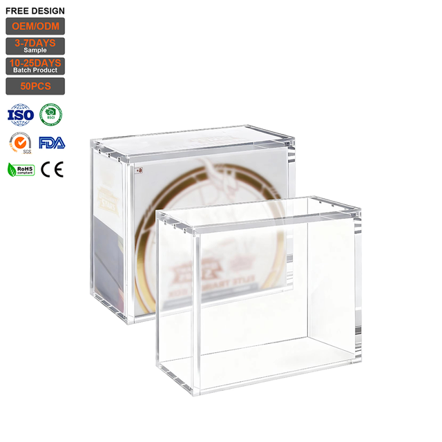 99% UV Protection ETB Acrylic Display Case for Tcg Booster Ultra Premium Collection Japan Booster Box Storage