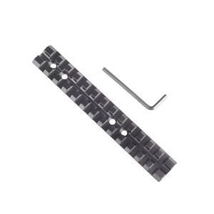 Adaptateur en aluminium sur mesure de 140 mm à 13 fentes, kit de montage à base incurvée pour viseur point rouge et lampe de chasse - Product Image 3