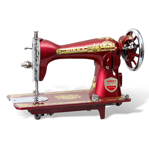 Machine à coudre domestique JA 2-1 2-2, couleur noire, avec table à tiroirs - Product Image 1