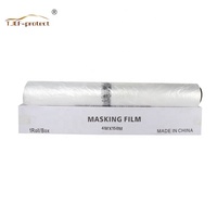 Film de masquage en plastique pe pour film de masquage protecteur de peinture auto/voiture/bateau