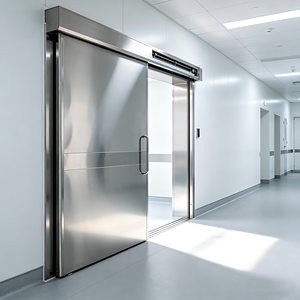 Puerta de Acero Inoxidable con Revestimiento de Plomo para Hospitales, Salas Blancas, Departamentos de Radiología y Aplicaciones de Laboratorios de Diagnóstico - Product Image 3