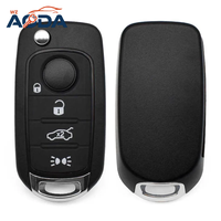 Clé de voiture à distance intelligente avec puce ID48/4A 433,92 MHz pour Fiat 500X Egea Tipo