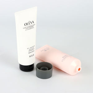 Tube en plastique cosmétique de cavitation blanche bon marché personnalisée extrusion 300g tube de crème pour les mains vide - Product Image 5