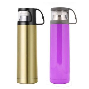 Vente en gros de gourdes isothermes en acier inoxydable de 500 ml, flacons à vide et thermos - Product Image 3