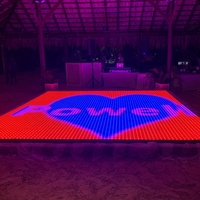 Nouvelle boîte de nuit scène dj éclairage disco ensemble de meubles led pixel dance floor location
