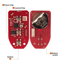 Clé télécommande filaire Xhorse XKHY20EN 2ème génération pour Hyundai, 3 boutons, clé de voiture universelle, fonctionne avec l'outil VVDI Key Tool