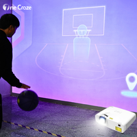 Juego Interactivo de Proyección en Pared con Simulación Deportiva Digital Multijugador AR: Fútbol, Baloncesto, Pickleball