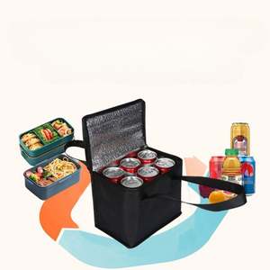 Bolsas de Compras Reutilizables Aisladas Personalizadas, Bolsa de Reparto de Alimentos Resistente, Plegable y Duradera - Product Image 3