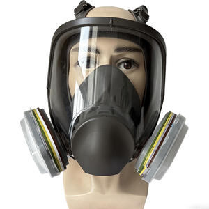<span class=keywords><strong>Respirator</strong></span> Wajah Penuh CF6800 dengan Filter A1B1E1K1(P3) |   Masker Gas untuk Uap Organik, Gas Asam, NH3, Formaldehida - Product Image 1