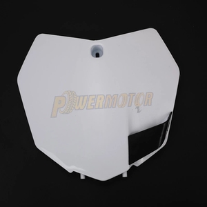 2013-15 SX SXF XCF 125 250 350 450 Pit Dirt Bike Motocross <span class=keywords><strong>Enduro</strong></span> ATV Marco de matrícula motocicleta <span class=keywords><strong>Placa</strong></span> de nombre frontal de plástico - Product Image 5