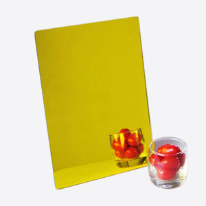 Miroirs muraux 3D adhésifs en acrylique, feuilles de miroir acrylique 2mm 3mm, miroir doré en plexiglas - Product Image 5