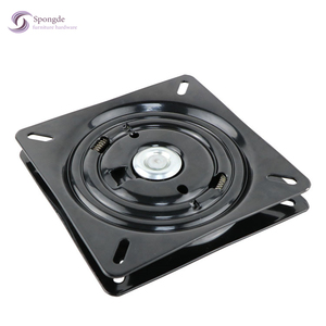 Spongde Usine Offre <span class=keywords><strong>Sp</strong></span>éciale Populaire Meubles En Métal 180 Degrés Retour Automatique Plateau Tournant Fer Plaque Pivotante Carré Paresseux - Product Image 5