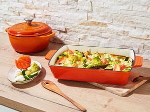 Bandeja <span class=keywords><strong>para</strong></span> hornear <span class=keywords><strong>de</strong></span> <span class=keywords><strong>hierro</strong></span> <span class=keywords><strong>fundido</strong></span> recubierta <span class=keywords><strong>de</strong></span> esmalte <span class=keywords><strong>de</strong></span> forma cuadrada, bandeja <span class=keywords><strong>para</strong></span> hornear en horno <span class=keywords><strong>de</strong></span> castiron <span class=keywords><strong>de</strong></span> 3.9L - Product Image 3