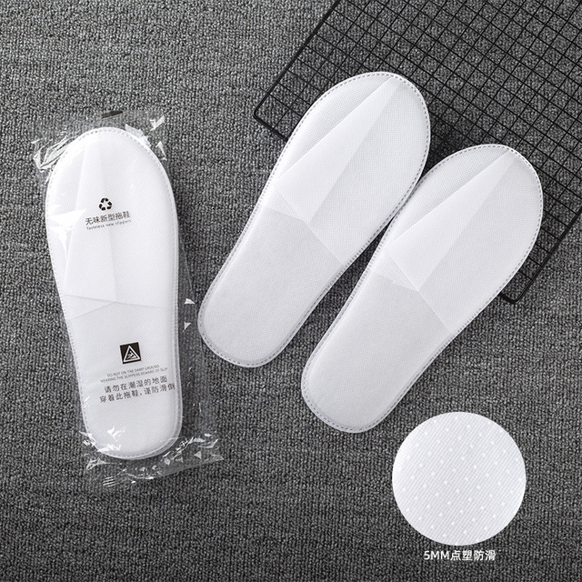 Best-selling Disposable slippers - Ideal for Travel and Business Trips Accept Customization