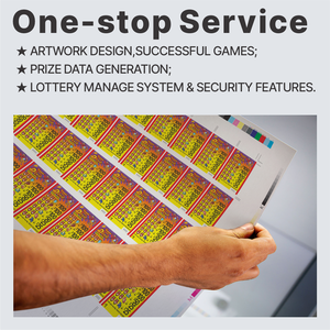 Rubbeltickets mit Ziehlasche, Rubbelkarten, Abziehkarten, Ziehlaschenkarten, Rubbellos-Spielkarten - Product Image 4