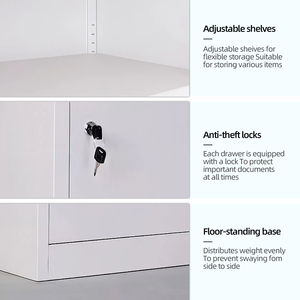 2025 mới nhỏ thép dưới bàn Tủ hồ sơ với ngăn kéo và một cửa nội thất văn phòng cho văn phòng nhà trường văn phòng - Product Image 3