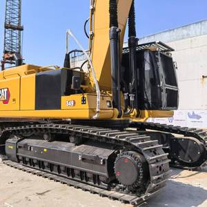 รถขุดตีนตะขาบขนาดใหญ่ Caterpillar CAT 349 มือสอง น้ำหนัก 49 ตัน บุ้งกี๋ตักหินแท้ ชั่วโมงการทำงานต่ำ เหมาะสำหรับงานขุดเหมือง - Product Image 4