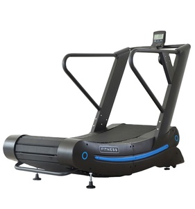 Caminadora Curva Comercial para Gimnasio en Casa con Pantalla LED, Accionamiento Mecánico, Construcción de Acero, Ajuste de Velocidad - Product Image 1
