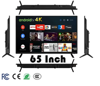 Téléviseur intelligent 4K UHD WIFI de 65 pouces du fabricant, disponible en 32, 40, 43, 50, 55, 65, 75, 85, 98 pouces, téléviseur LED LCD avec système Android Webos Google