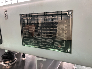 110KV 126KV 132KV 145KV для внешнего использования Высокое напряжение HV серы Гексафторид SF6 автомат защити цепи сертификатом от сертификационной LW36-126/3150A - Product Image 6