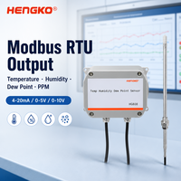 Sensor Suhu dan Kelembapan Tinggi HENGKO HG808-T untuk Terowongan Pengeringan Kayu Modbus RTU