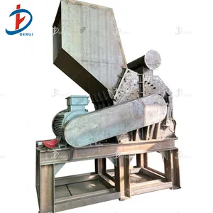 small aluminum crusher scrap radiator shredder machine waste soda can hammer mill