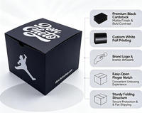 Boîtes à chapeaux en carton ondulé écologiques imprimées sur mesure pour casquettes de baseball avec plis recyclés et pelliculage brillant