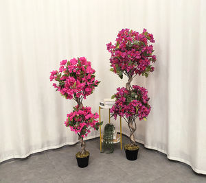 JWT3754 Bougainvillier artificiel personnalisé plantes d'intérieur et pots de fleurs pour décoration d'hôtel de mariage avec des plantes artificielles - Product Image 2