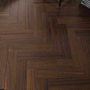 Pavimento in Legno Massello Africano Iroko a Spina di Pesce Impermeabile, Stoccaggio a Lungo Termine, Riscaldamento, Pavimenti in Legno Duro - Product Image 4