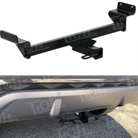 Nouveauté : Accessoires automobiles tout-terrain, attelage arrière en acier noir, attelage de remorque pour Tucson, barre de remorquage, crochet de remorquage