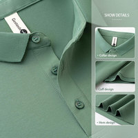 Camiseta Polo Personalizable Antiarrugas y Absorbente de Humedad, Uniforme con Logotipo Bordado Personalizado para Trabajo en Equipo, Hombres y Mujeres