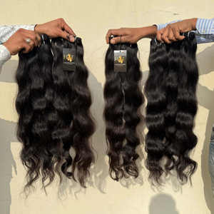 Paquets de cheveux brésiliens de vison brut non transformés cheveux humains du temple indien, fournisseurs de cheveux crus vietnamiens à cuticule alignée - Product Image 6