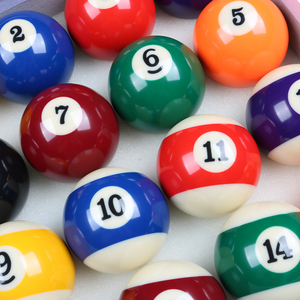 Ensemble de 16 balles de <span class=keywords><strong>billard</strong></span> en résine américaine, 2 1/4 "et 2 1/16", jeu de boules de <span class=keywords><strong>billard</strong></span> économiques en résine pour club - Product Image 2