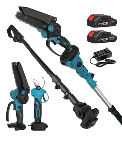 Sécateur électrique professionnel SK5 pour jardin, télescopique, à long <span class=keywords><strong>manche</strong></span>, scie de taille sans fil pour l'élagage des arbres - Product Image 2