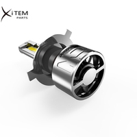 Ampoules de phares de voiture H11 LED contrôlées par application 3000K à 8000k H1 H4 H7 9005 HB3 9006 HB4 antibrouillard avec LED stroboscopique Canbus
