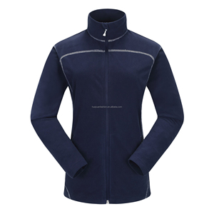 Veste d'hiver à poil élevé en <span class=keywords><strong>Polartec</strong></span> Teddy Sherpa doublé <span class=keywords><strong>polaire</strong></span> en flanelle avec fermeture éclair pour femmes - Product Image 1