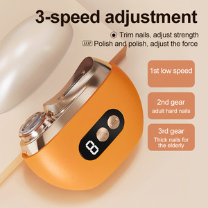 Lime à ongles électrique pour bébé, rechargeable, coupe-ongles automatique, portable, sûr pour les nourrissons et les tout-petits - Product Image 5