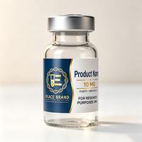 Etiquetas de Vinilo con Textura Metálica Personalizadas (Brillante/Mate/Oro Cepillado) para Frascos de 3/10/30 ml, Adhesivo Fuerte, Cajas Personalizadas a Juego