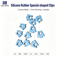 Clips et boucles en caoutchouc silicone de haute précision sur mesure, forme personnalisée selon les dessins techniques, service OEM ODM industriel, usine