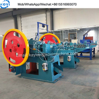 Máquina de fabricación de clavos de hierro, máquina de clavos para techos de acero de Guangzhou