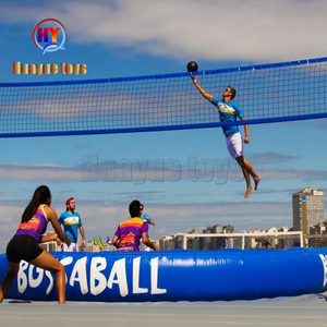 Vente chaude : Jeu aquatique vert pour sauter, autres produits <span class=keywords><strong>de</strong></span> parc d'attractions, terrain <span class=keywords><strong>de</strong></span> volley-ball sur trampoline pour <span class=keywords><strong>lac</strong></span>/mer pour le plaisir. - Product Image 3